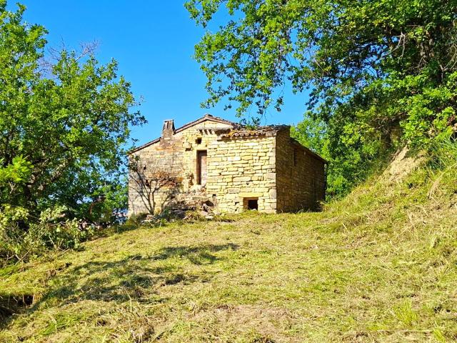 Rudere con terreno in vendita a Montelparo