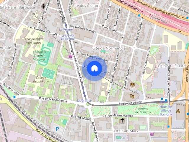 Rue Gilbert Hanot, Bobigny