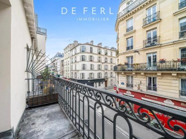 Rue Daguerre 2 pièces avec balcon