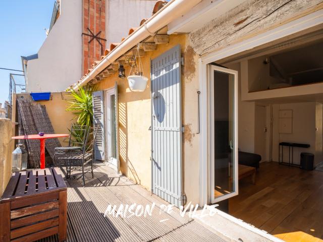 RUE DE L'ARC STUDIO MEZZANINE DOUBLE TERRASSE, DOUBLE EXPO