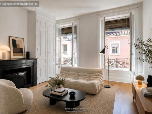 Rue de Sèze Appartement 2 pièces en étage élevé sur cour