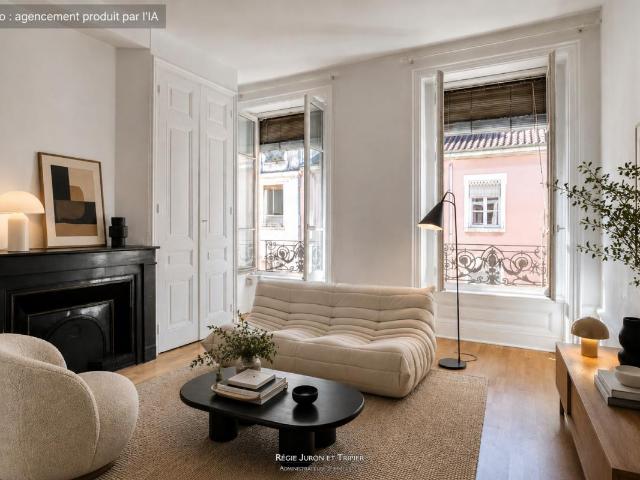 Rue de Sèze Appartement 2 pièces en étage élevé sur cour