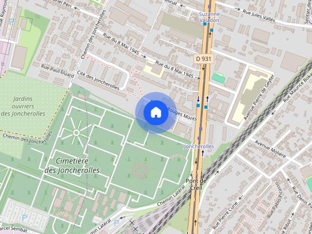 Rue des Rouges Monts, Pierrefitte sur Seine