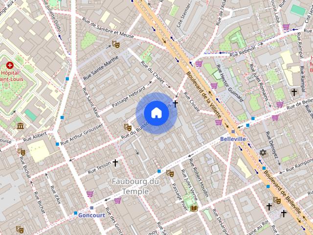 Rue du Buisson Saint Louis