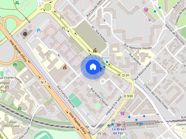 RUE FREDERIC CHOPIN BAT 1 1ER ETAGE APPT 14