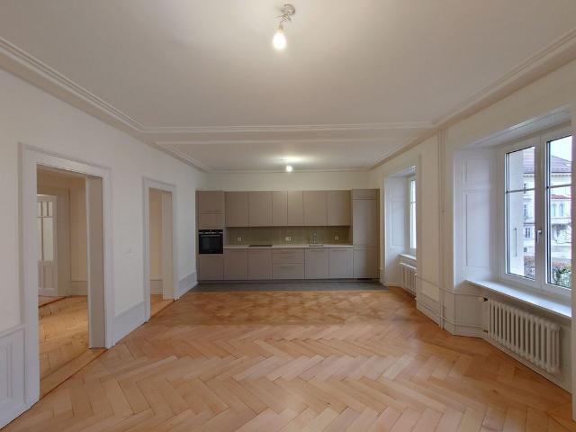 Rue Numa Droz 75 Appartement 3 pièces rez supérieur