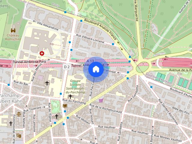 Rue Pau Casals, Boulogne Billancourt