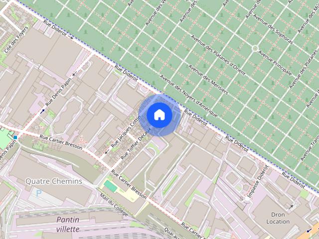Rue Toffier Decaux, Pantin