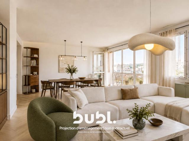 Rueil Malmaison coeur de ville 132 m2 familial avec balcon, p