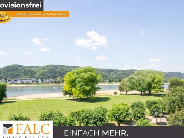 Ruheoase mit Rheinblick!