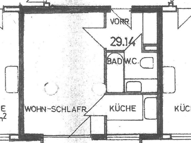 Ruhig und sonnig gelegene 1 Zimmer Wohnung mit Balkon in Innsbruck