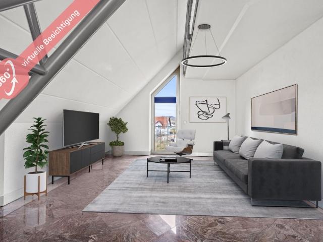 Ruhig gelegene 3 Zimmer Studiowohnung mit Loft Charakter in Bellenberg