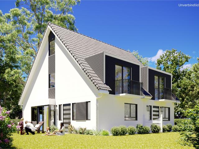 Ruhig gelegene Neubau DHH mit Grundstück voll unterkellert, grün & stadtnah in München Nord