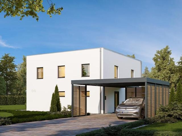 ruhige Anliegerstraße in Seenähe