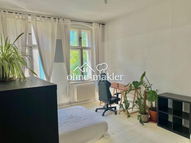Ruhiger, sonnig 1 Zimmer Wohnung in Neukölln Frei ab sofort Provisionsfrei