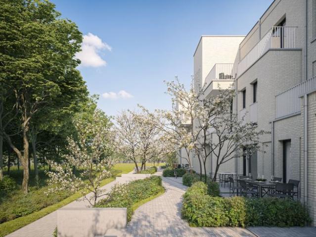 Ruim app, 122 m², 2 slpk, 2 badk, met terras, 6% btw, E20