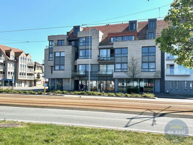 Ruim appartement op de Kaai met open zicht op de vaargeul