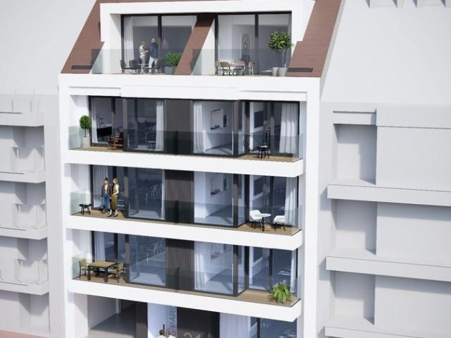 Ruim duplex appartement 128 m2 in Nieuwbouwresidentie '