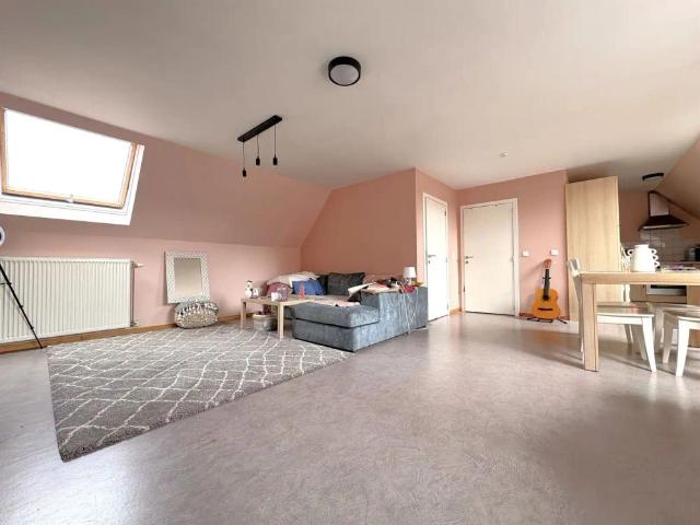 Ruim dakappartement te St Gillis bij Dendermonde