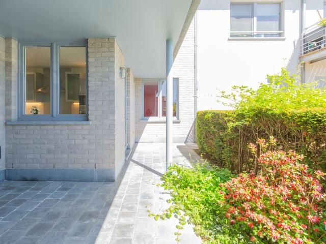 Ruim, gelijkvloers appartement in Merelbeke