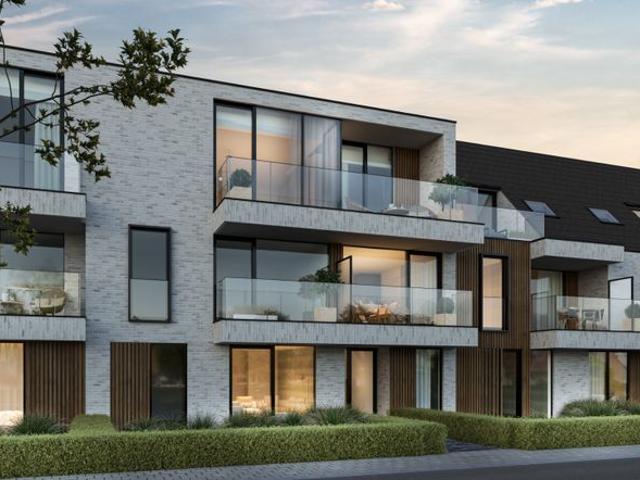 Ruim gelijkvloers appartement met 3 slaapkamers in nieuwb.