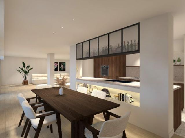 Ruim gelijkvloers appartement met tuin en kelder – vlak b.