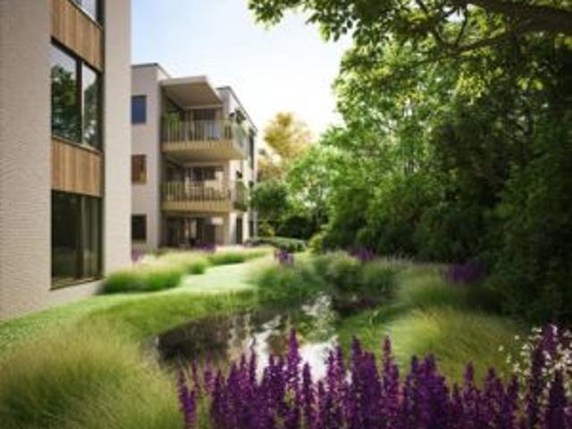 Ruim parkappartement met 1 slaapkamer omgeven door het groen