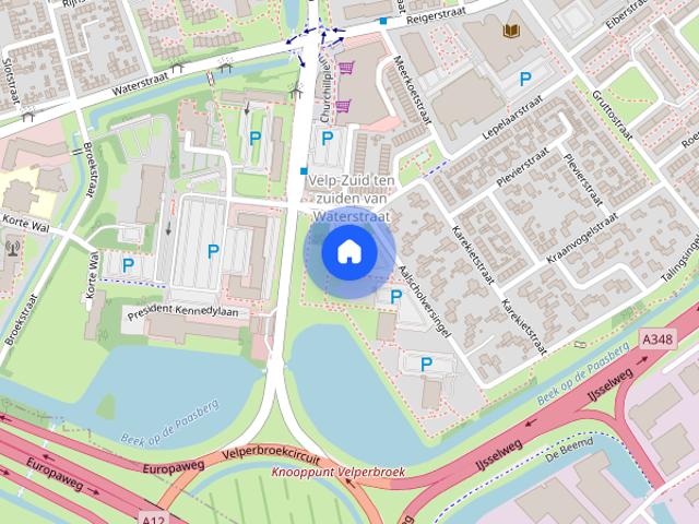 Ruim tweekamer appartement in Velp