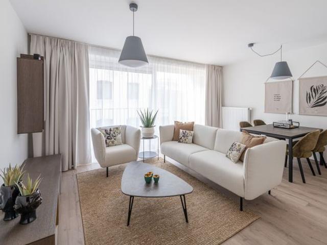 Ruim 2 slaapkamer nieuwbouwappartement in hartje Oostende