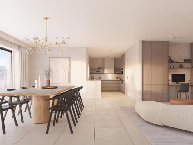 Ruim 2 slaapkamerappartement met tuin en zicht op het water