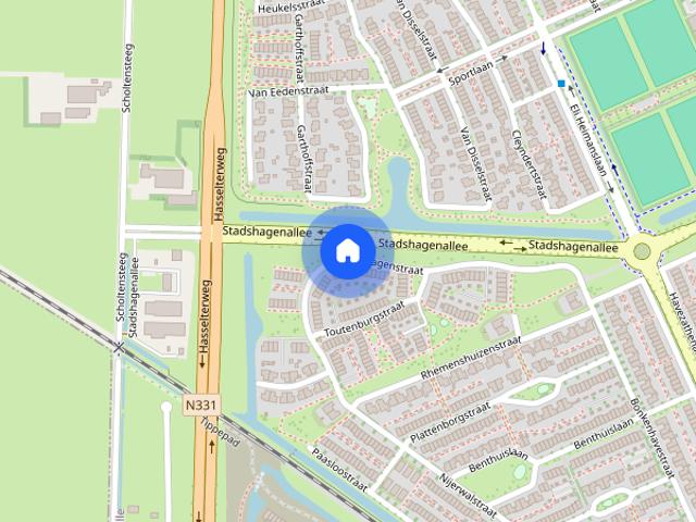 Ruime tussenwoning in de geliefde wijk Stadshagen