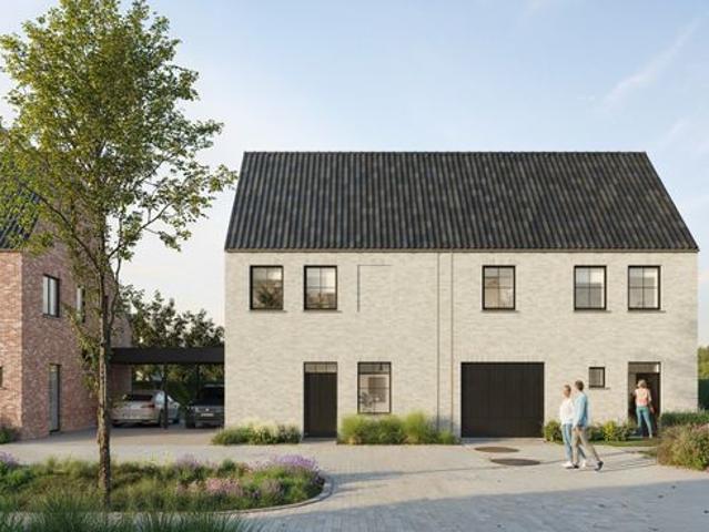 Ruime energiezuinige halfopen bebouwing met 4 slpk’s