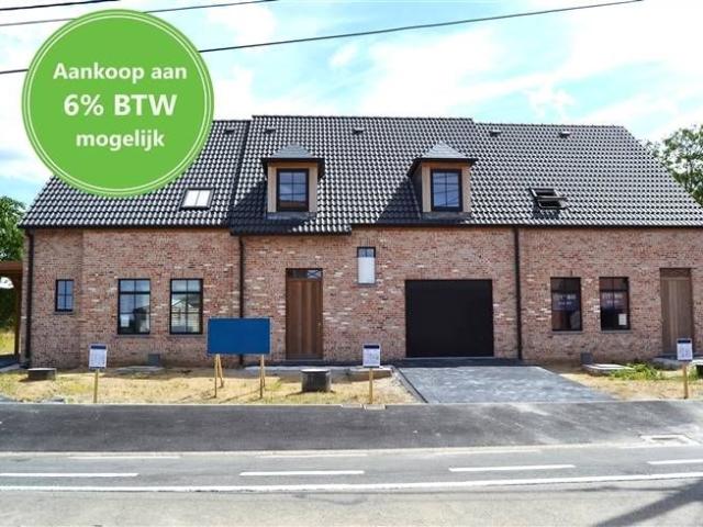 Ruime halfopen nieuwbouwwoning met grote tuin