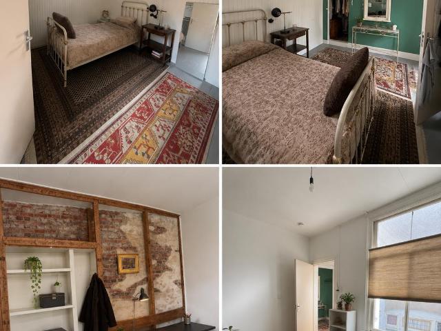 Ruime kamer met eigen woonkamer