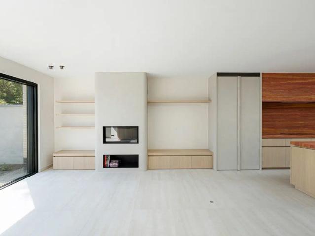 Ruime nieuwbouwwoning met garage en stadstuin,centrum Knokke