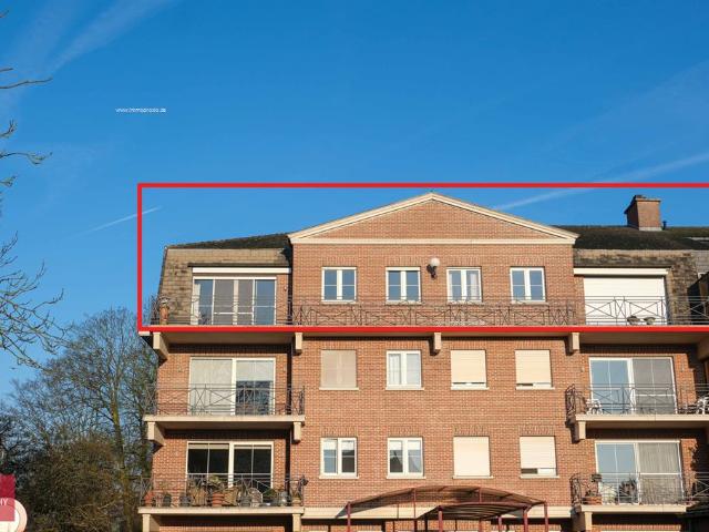 Ruime penthouse met zicht op stadspark