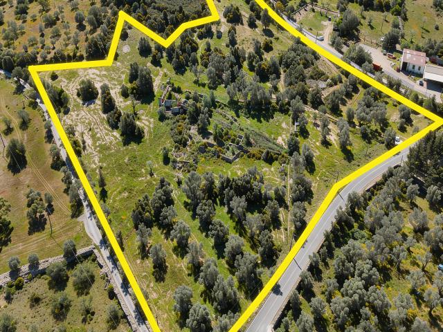Ruína com Projeto Aprovado | 750m2 de Construção | 39.960m2 de Terreno | Santa Bárbara de Nexe