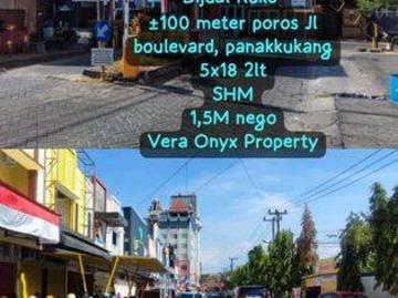 Ruko dijual di Panakukkang, Makassar