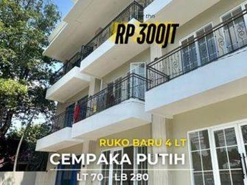 Ruko disewa di Cempaka Putih, Jakarta Pusat