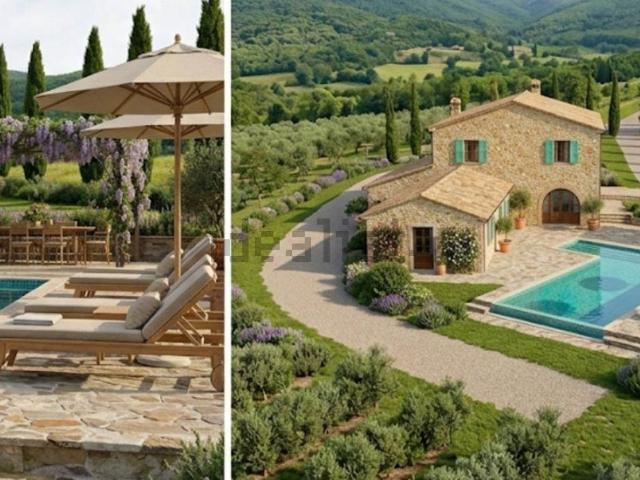 Rustici e casali in vendita di 285 m² in Strada Statale 68 di Val Cecina