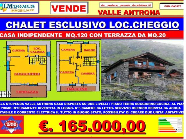 Rustico / Casale in vendita a Antrona Schieranco VB
