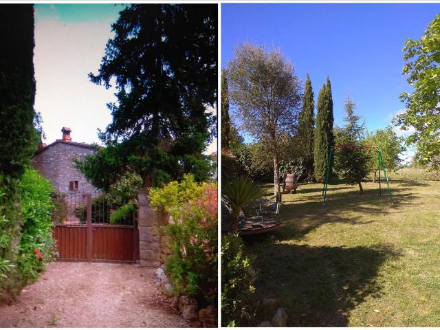 Rustico con giardino, Monteriggioni abbadia a isola