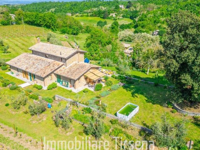 Rustico con giardino, Orvieto torre san severo
