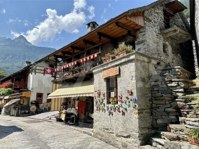 Rustico da sogno nel cuore di Sonogno anche come residenza secondaria