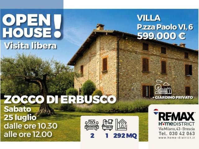 Rustico/casale/corte in vendita a Zocco, Erbusco