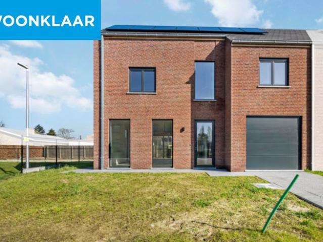 Rustig gelegen halfopen nieuwbouwwoningen te Jabbeke