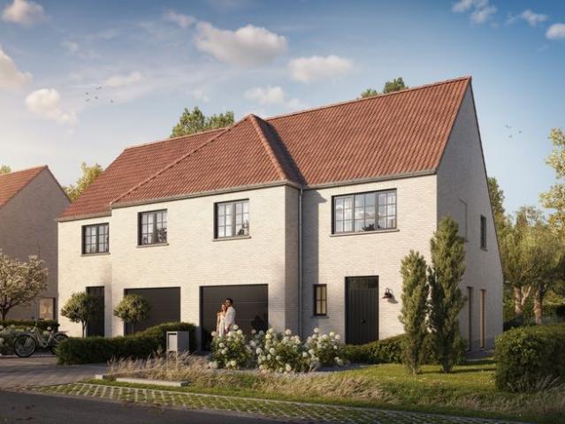 Rustige gelegen halfopen nieuwbouwwoningen in De Haan