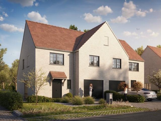 Rustige gelegen halfopen nieuwbouwwoningen in De Haan