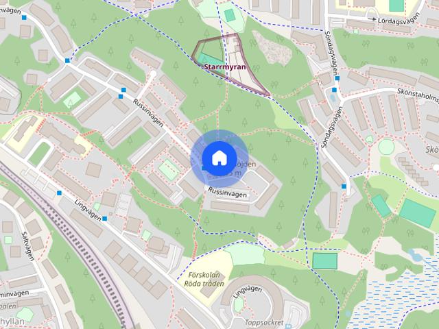 Russinvägen 63, Hökarängen