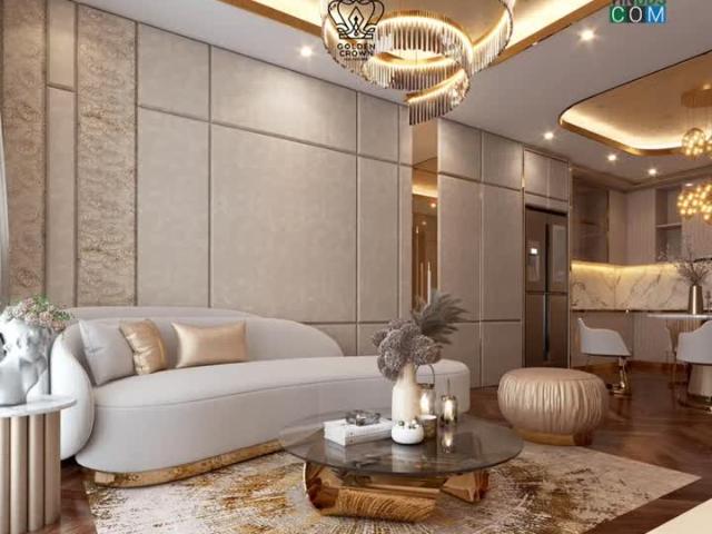 Sống trong tác phẩm nghệ thuật Khám phá căn hộ 2PN tại Golden Crown Hải Phòng